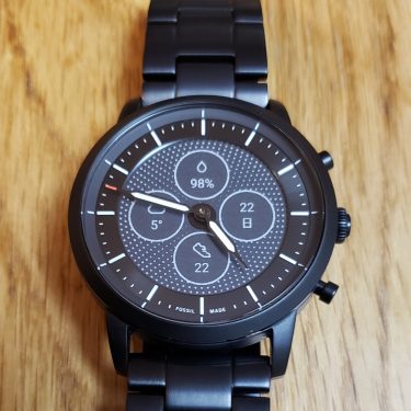 【レビュー】Fossil Hybrid hrを使ってみた感想